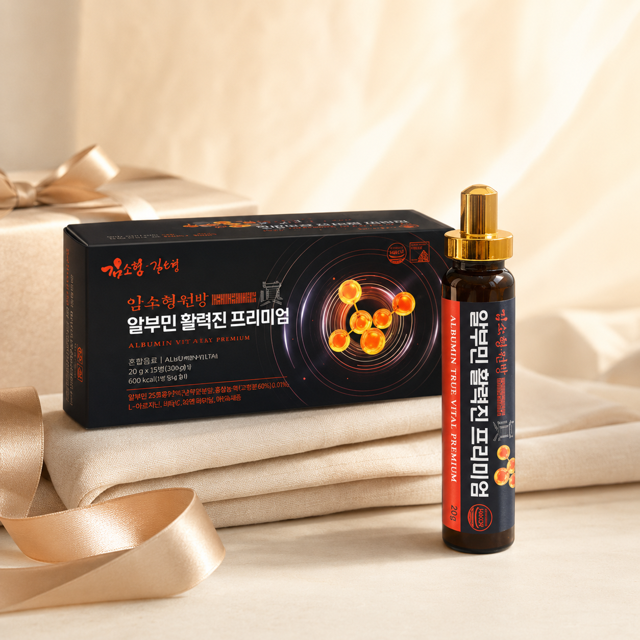 Kim Sohyung Wonbang Albumin Vitality Premium, 20ml × 30 Bottles