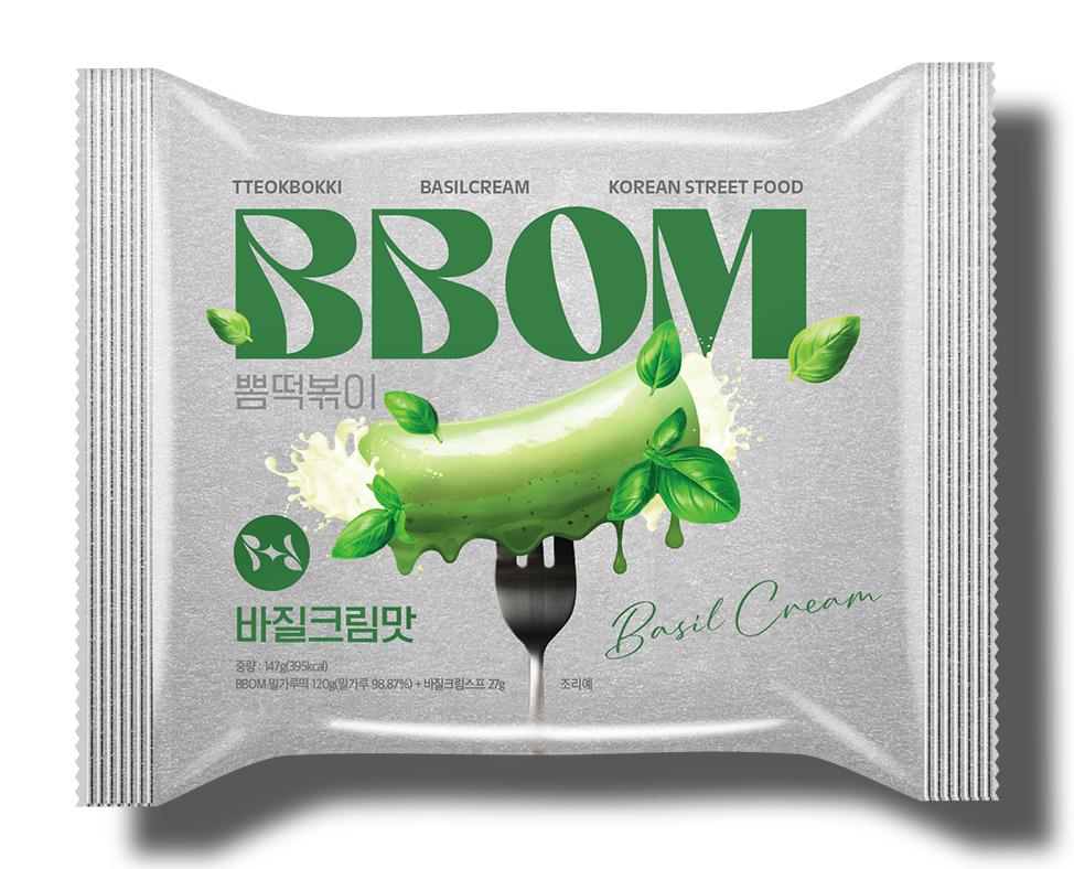 Wheat Tteokbokki Basil Cream 147g