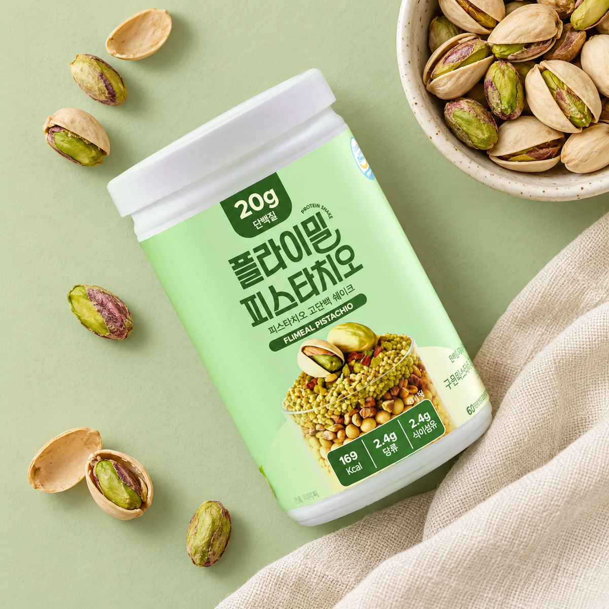 Protein Shake Pistachios 630g