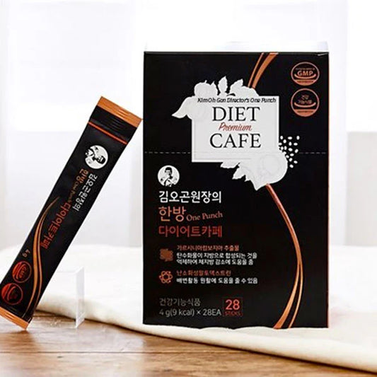 Kim Oh Gon’s Herbal One-Punch Diet Café 1 Box (4g × 28 sticks)