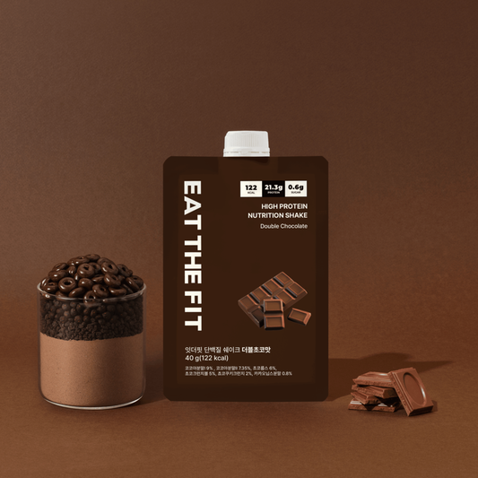 Eat the Fit Protein Shake 280g (7 units) - Double Chocolate