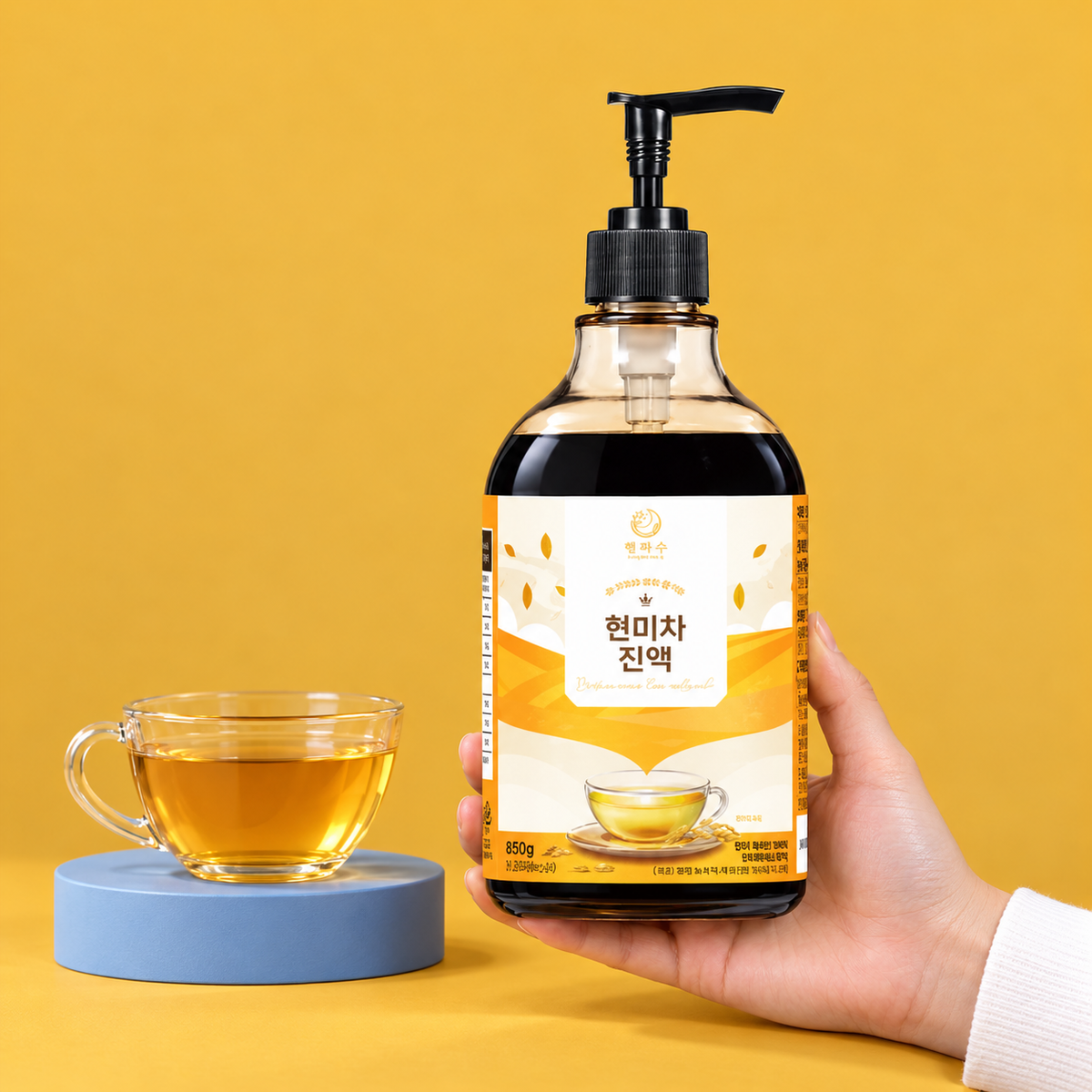 97% Brown Rice Tea Extract 850g