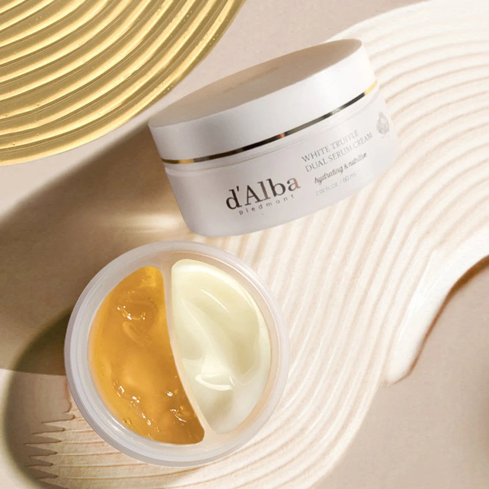 [d’Alba] White Truffle Double Serum & Cream, 70g