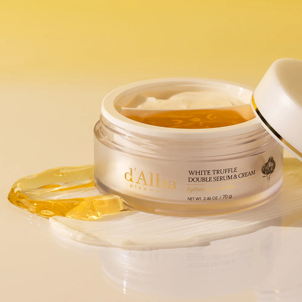 [d’Alba] White Truffle Double Serum & Cream, 70g