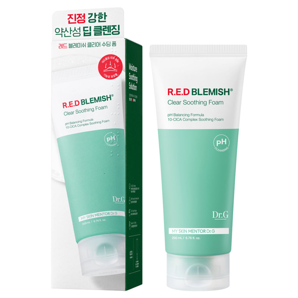 Red Blemish Clear Soothing Foam Cleanser 200ml