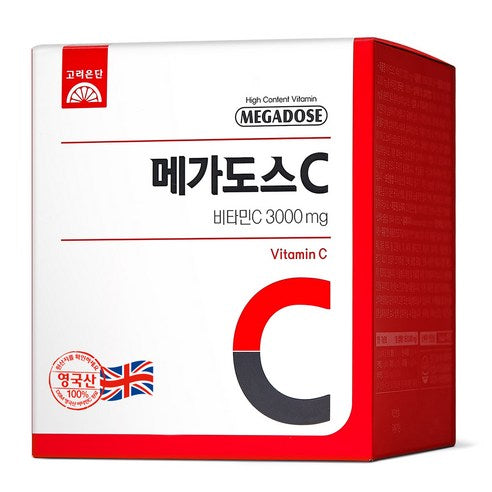 Megadose C Vitamin C 3000mg 1 Box (3g x 60 sticks)