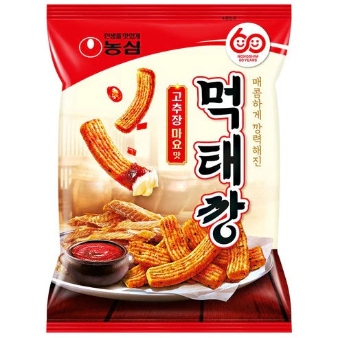 Meoktaegang Spicy Gochujang Mayo Flavor 60g, 1 Pack