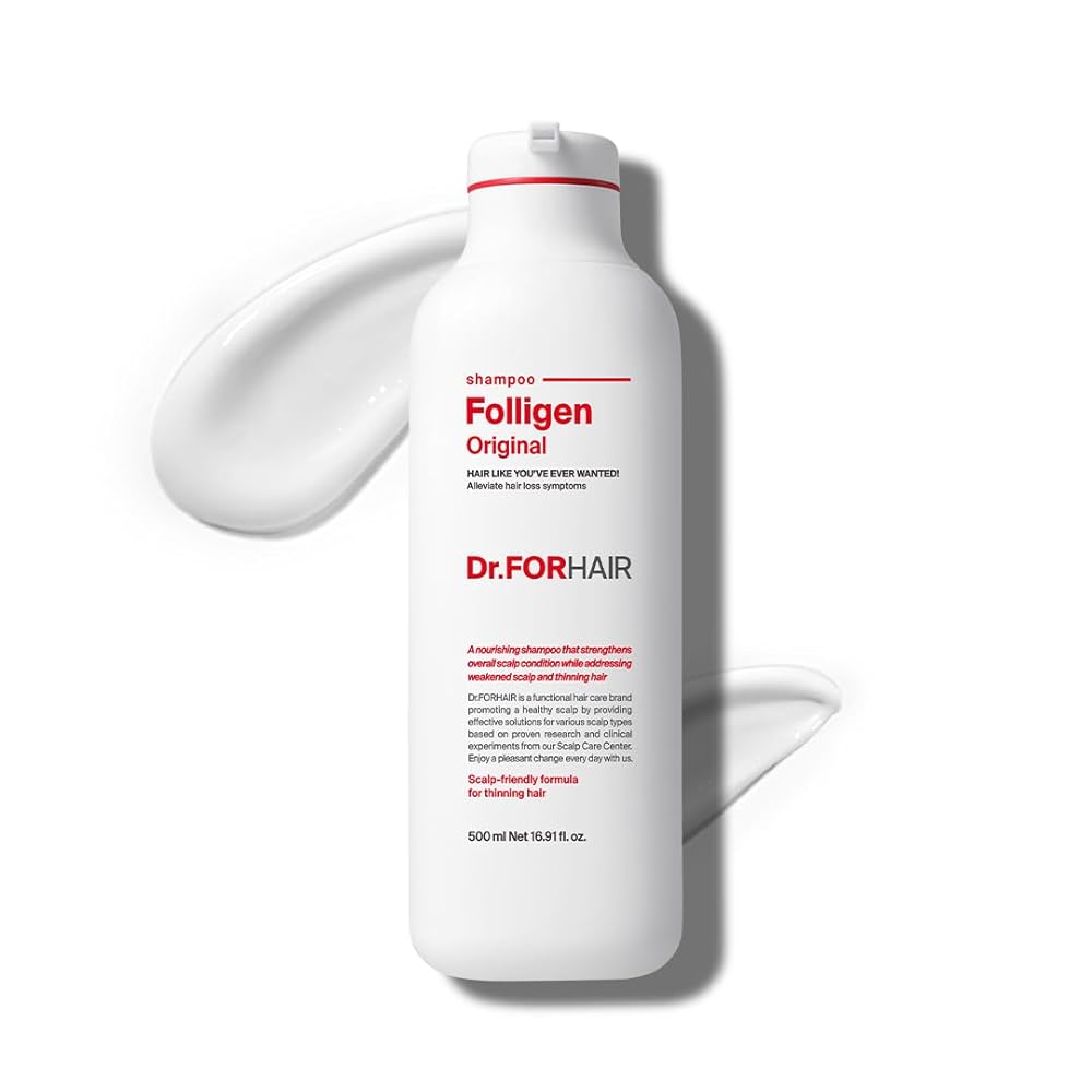 Folligen Plus Shampoo (Hair Loss Symptom Relief & Volume) 500ml