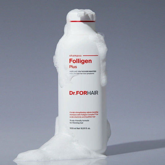 Folligen Plus Shampoo (Hair Loss Symptom Relief & Volume) 500ml