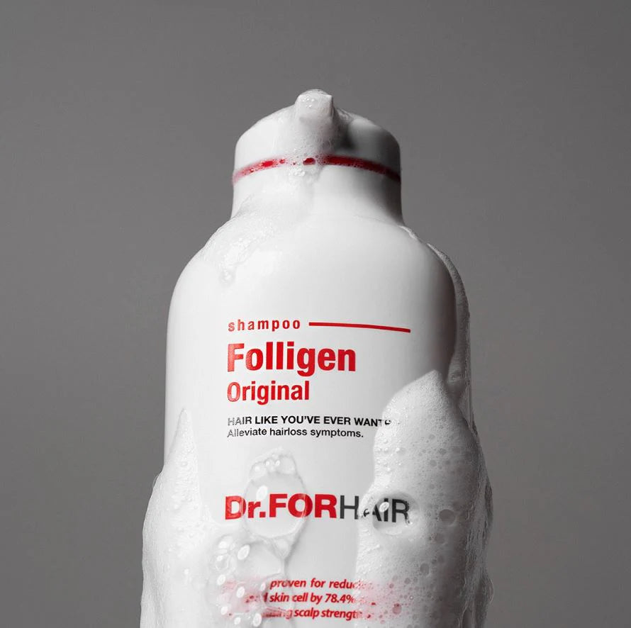 Folligen Plus Shampoo (Hair Loss Symptom Relief & Volume) 500ml