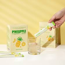 Pineapple Psyllium Husk Fibre 1 Box (7g × 30 Sticks)
