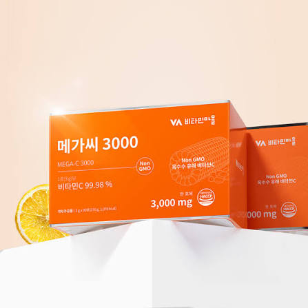 Mega C 3000 High Content Vitamin C (3g x 90 sticks)