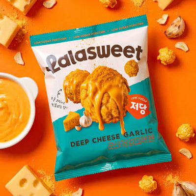 Low-Sugar Deep Cheese Garlic Flavor Popcorn 38g