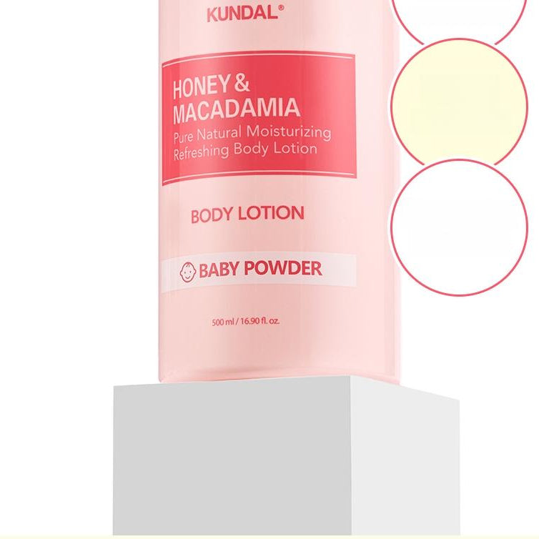 Honey & Macadamia Pure Body Lotion (Baby Powder Scent) 718 ml