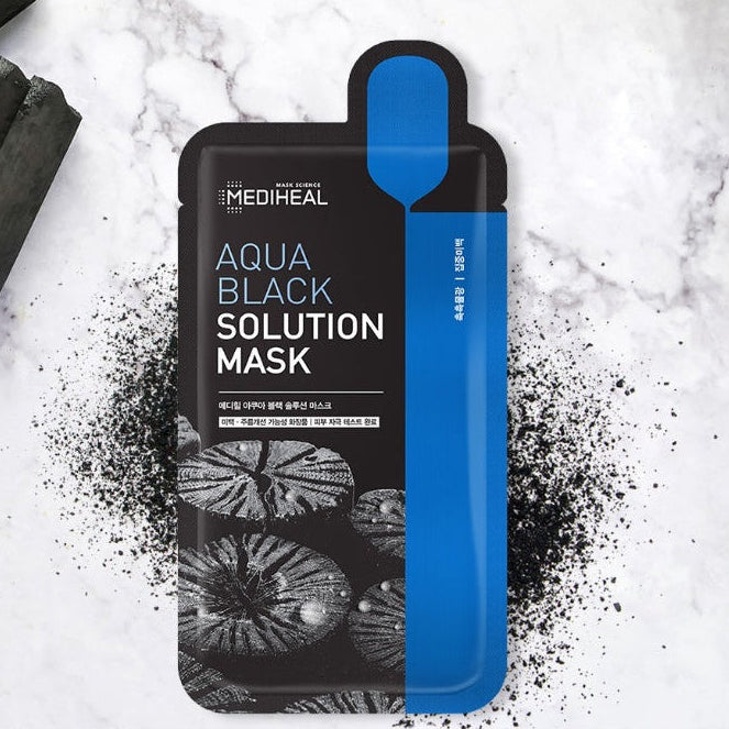 Aqua Black Solution Mask 23ml x 30pcs