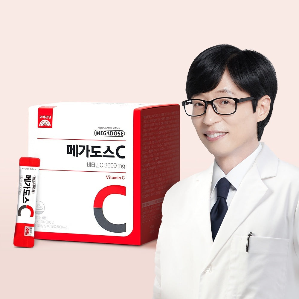 Korea Eundan Megadose C Vitamin C 3000mg 1 Box (3g x 60 sticks
