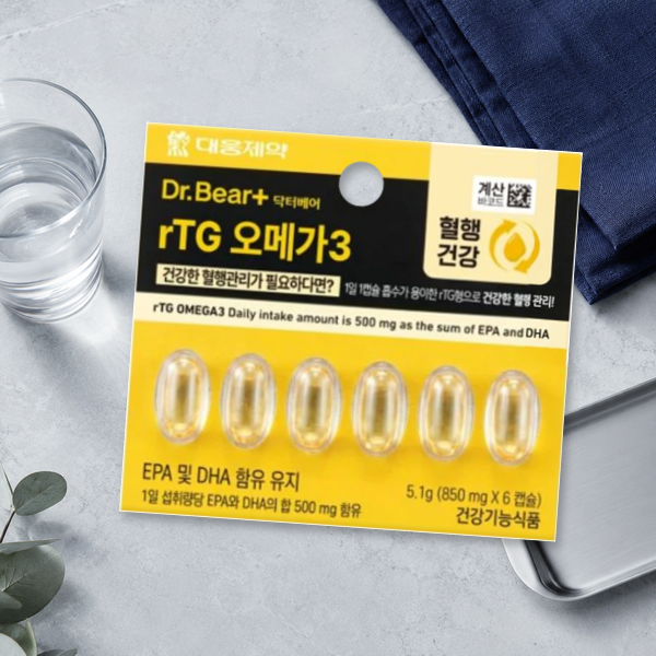 rTG Omega-3 (850mg x 6 Capsules)
