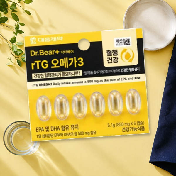 rTG Omega-3 (850mg x 6 Capsules)
