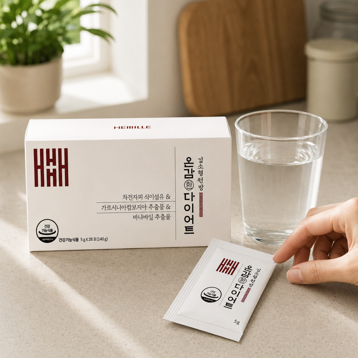 Kim Sohyung Original Formula Warming Diet Pellets (5g x 28 sticks)