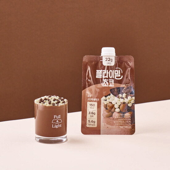 Protein Shake Pouch - Real Chocolate (45g x 7 packs)