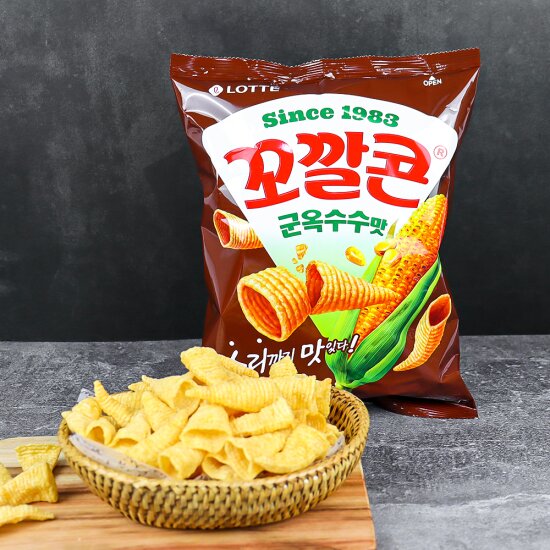 Kkokkalcorn Roasted Corn Flavor 67g, 1 Pack