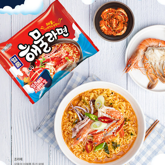 Ilpum Seafood Ramyeon 115g, 1 Pack