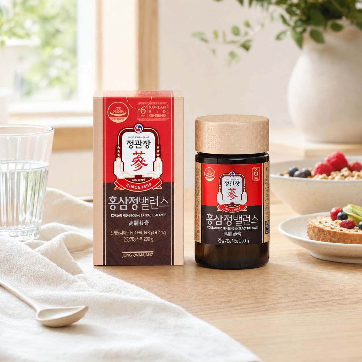 Korean Red Ginseng Extract (200g x 1 bottle)