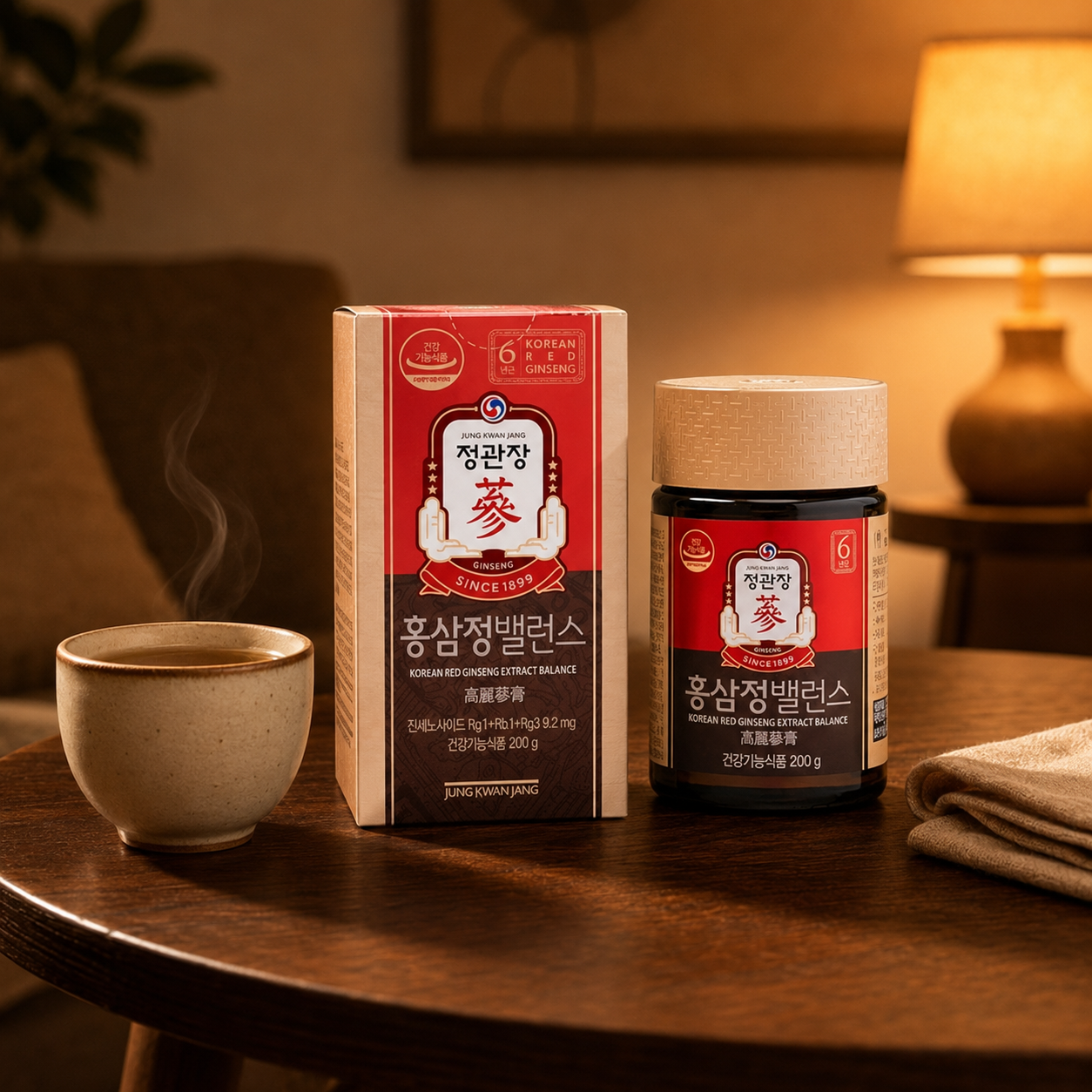 Korean Red Ginseng Extract (200g x 1 bottle)