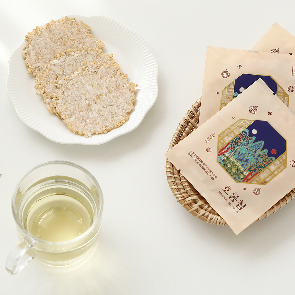 Brown Rice Oat Konjac Nurungji Horong Chips 17g, 1 Pack