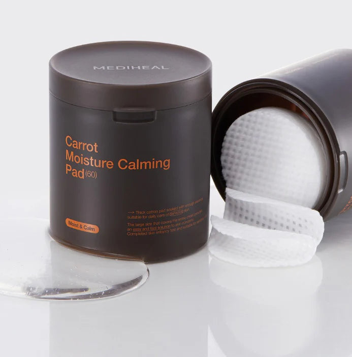 Carrot Moisture Calming Pad (60 Pads)