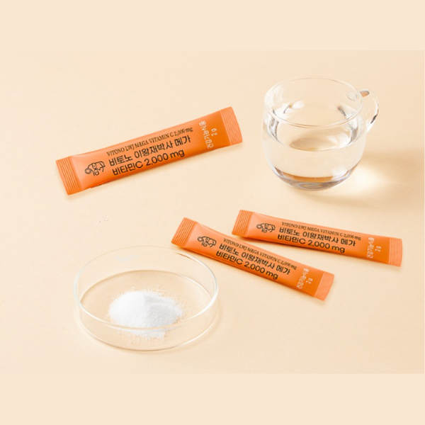 Dr. Lee Wang-jae Mega Vitamin C 2000mg 1 Box (2g x 90 Sticks)